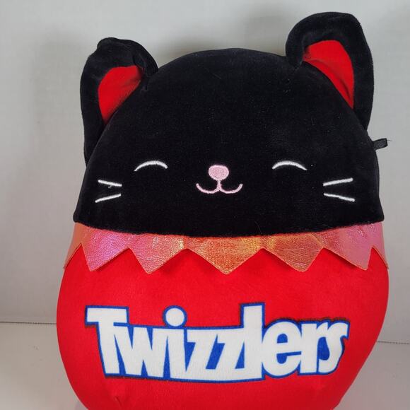 Squishmallow Twizzlers Cat 10" Plush Kellytoy Jazwares Soft Toy Stuffed Animal - Picture 5 of 11